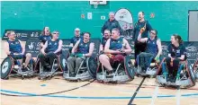  ?? ?? Berkshire Banshees celebrate the Division 1 title.