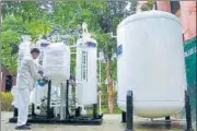  ?? SAKIB ALI /HT PHOTO ?? The district will soon have 11 oxygen plants.