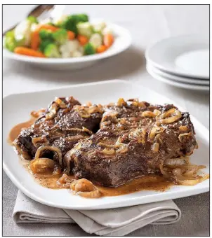  ?? Courtesy of Cattlemen’s Beef Board ?? Mediterran­ean Beef Pot Roast