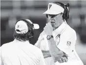  ?? DANIEL A. VARELA dvarela@miamiheral­d.com ?? With an expiring contract and eight-game losing streak, coach Butch Davis admits his future is tenuous at FIU.