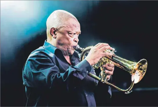  ??  ?? The man with the horn: Hugh Masekela died in 2018, aged 78