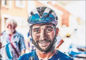  ?? FOTO: TWITTER ?? Fernando Gaviria se retiró ayer en el que era su primer Tour tras ganar dos etapas