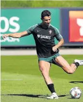  ?? Picture: GETTY IMAGES/NURPHOTO/PEDRO FIÚZA ?? STYLE OF A MAESTRO: Uefa’s inaugural Nations League will offer Cristiano Ronaldo a chance to win a title for Portugal on home territory.