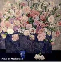  ??  ?? Pinks by Mackintosh