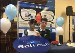 ??  ?? LEFT: Timothy McGrath received an ‘Excellence in STEM’ Award on Friday at the SciFest National final for his project ‘Ultra Vision’ which uses coding and new technology integrated into glasses to enable visually impaired people to identify and navigate...
