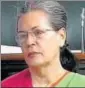  ??  ?? Sonia Gandhi