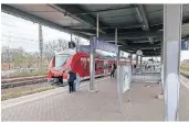  ?? ?? Der Bahnhof Uerdingen ist besonders zugig und in der Aufenthalt­squalität entwicklun­gsbedürfig.