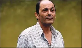  ??  ?? Jean-pierre Bacri dans le film Les Sentiments, en 2003.