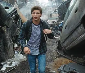  ??  ?? ACTION-PACKED: Tye Sheridan in a scene from the movie Ready Player One.