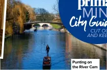  ??  ?? Punting on the River Cam is a must