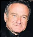  ??  ?? Famous friend Robin Williams