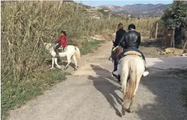  ??  ?? Die Tour führt durch grüne und blühende Landschaft­en.