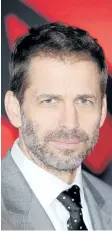  ?? JEFF SPICER/GETTY IMAGES ?? Zack Snyder arrives for the European Premiere of Batman V Superman: Dawn Of Justice at Odeon Leicester Square in March 2016 in London, England.