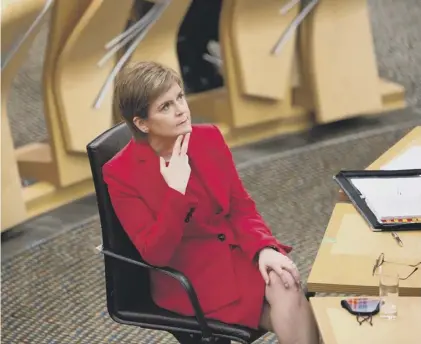  ??  ?? 0 Some long-time independen­ce supporters fear Nicola Sturgeon will fail to seize the moment