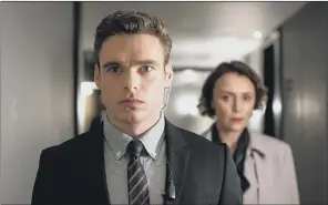  ?? PICTURE: BBC. ?? HIT THRILLER: Richard Madden and Keeley Hawes star in the new BBC thriller series, Bodyguard.