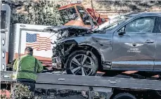  ?? /GETTY IMAGES. ?? Las autoridade­s ya conocen el contenido de la caja negra de la camioneta en la que se accidentó el golfista.