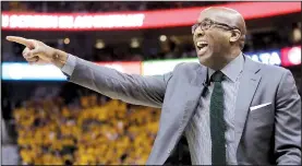  ?? AP/RICK BOWMER ?? Golden State assistant coach Mike Brown has been a head coach with Cleveland and the Los Angeles Lakers, and is filling that role for the Warriors with Steve Kerr out.