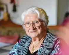  ?? Foto: Marcus Merk ?? Seit über 70 Jahren lebt Gertrud Haschek schon in Deutschlan­d. Doch manchmal träumt sie noch von ihrer alten Heimat, dem Sudetenlan­d.