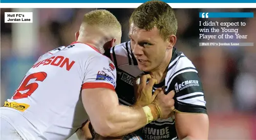  ??  ?? Hull FC’S Jordan Lane