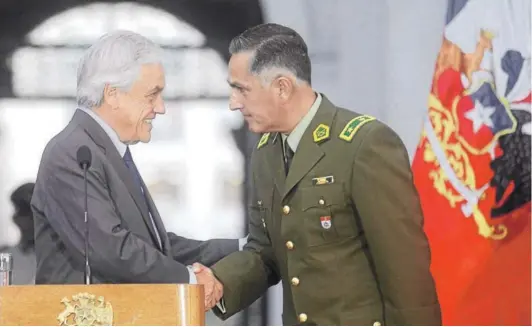  ??  ?? En la tarde de ayer, el Presidente Piñera anunció la designació­n de Mario Rozas Córdova al mando de la institució­n.