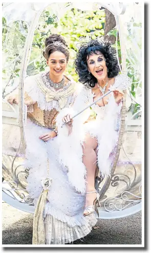  ??  ?? Cinderella with Lesley Joseph will be at the Churchill Theatre