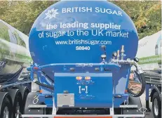  ??  ?? British Sugar is poised to increase the amount of sugar it sells.