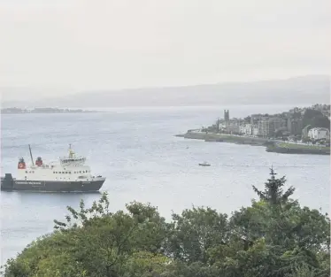  ??  ?? 0
Passenger limits on Calmac’s ferries are subject to an anomaly in Scotland’s Covid rules