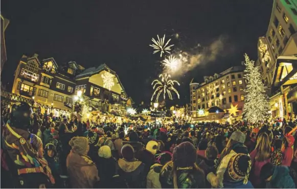  ?? Provided by Beaver Creek ?? Beaver Creek is home to one of Travel Channel’s top family-friendly New Year’s Eve celebratio­ns.