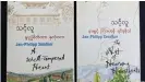  ??  ?? Jan Philipp Sendker's books have become bestseller­s in Myanmar