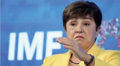  ?? ?? Kristalina Georgieva, direttrice generale del Fondo monetario internazio­nale