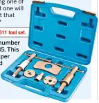  ??  ?? The Laser 4511 tool set.