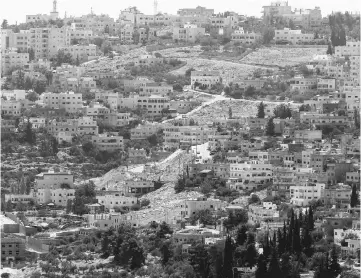  ??  ?? Photo shows a view of the city of Al-Salt where Jordanian security forces conducted a raid where three ‘terrorists’ were killed and five others arrested. — AFP photo