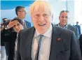  ?? ?? Johnson at Cop27 last week