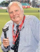  ??  ?? Golf fans may still be able to listen to Peter Alliss at The Open.