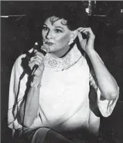  ?? Los Angeles Times ?? JIM BAILEY as Judy Garland, a signature subject.