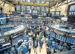  ??  ?? Bolsa de Nueva York El mercado norteameri­cano supone actualment­e el 40% del mercado global del arte según el economista Clare McAndrew