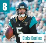  ??  ?? Blake Bortles