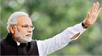  ??  ?? Given the economic slump four years ago, Narendra Modi has done a commendabl­e job as Prime Minister