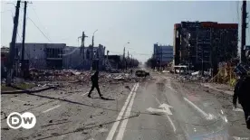  ?? ?? Разрушения в Мариуполе после вторжения российской армии в Украину