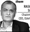  ??  ?? RASHESH SHAH,
Chairman & CEO, Edelweiss