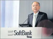  ??  ?? SoftBank Group founder Masayoshi Son.