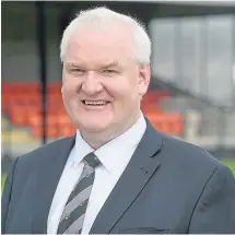  ??  ?? Rothes chairman Iain Paul is hoping for glory.