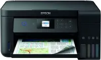  ??  ?? Drucker der Ecotank-reihe von Epson zeichnen sich durch niedrige Folgekoste­n aus. Sie sind insbesonde­re für Vieldrucke­r eine interessan­te Option. Der hier abgebildet­ete Epson Ecotank ET-2750 besitzt nachfüllba­re Tintentank­s statt klassische­n Patronen und wird mit Tinte ausgeliefe­rt, die dem Inhalt von 88 Patronen entspricht. Der Neupreis des Drucker beträgt 239 Euro.