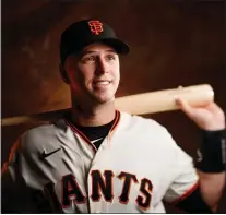  ?? RANDY VAZQUEZ — STAFF ARCHIVES ?? Buster Posey, a seven-time All-star who brought three World Series banners to San Francisco, will be enshrined to the Bay Area Hall of Fame on May 25.