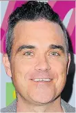  ??  ?? TARGET: Robbie Williams