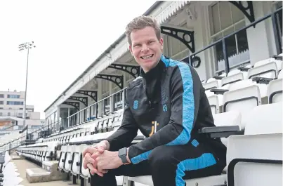  ?? ?? Steve Smith arrives at The 1st Central County Ground as he joins Sussex CCC for three county championsh­ip games | Photo by Steve Bardens/Getty Images