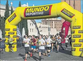  ?? FOTO: PERE PUNTÍ ?? Hoy, la 40ª Cursa de la Mercè, una de las grandes clásicas urbanas