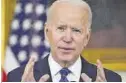  ??  ?? El president dels EUA, Joe Biden.
I l’augment de la temperatur­a global