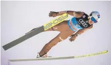  ?? FOTO: DPA ?? Metermache­r: Tourneesie­ger Kamil Stoch aus Zakopane.