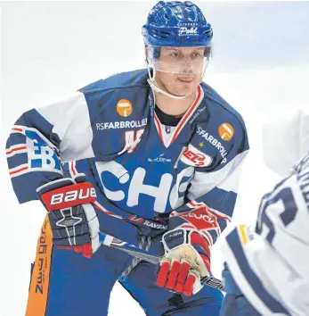  ?? FOTO: FELIX KÄSTLE ?? Andreas Driendl ist der Topscorer der Ravensburg Towerstars.